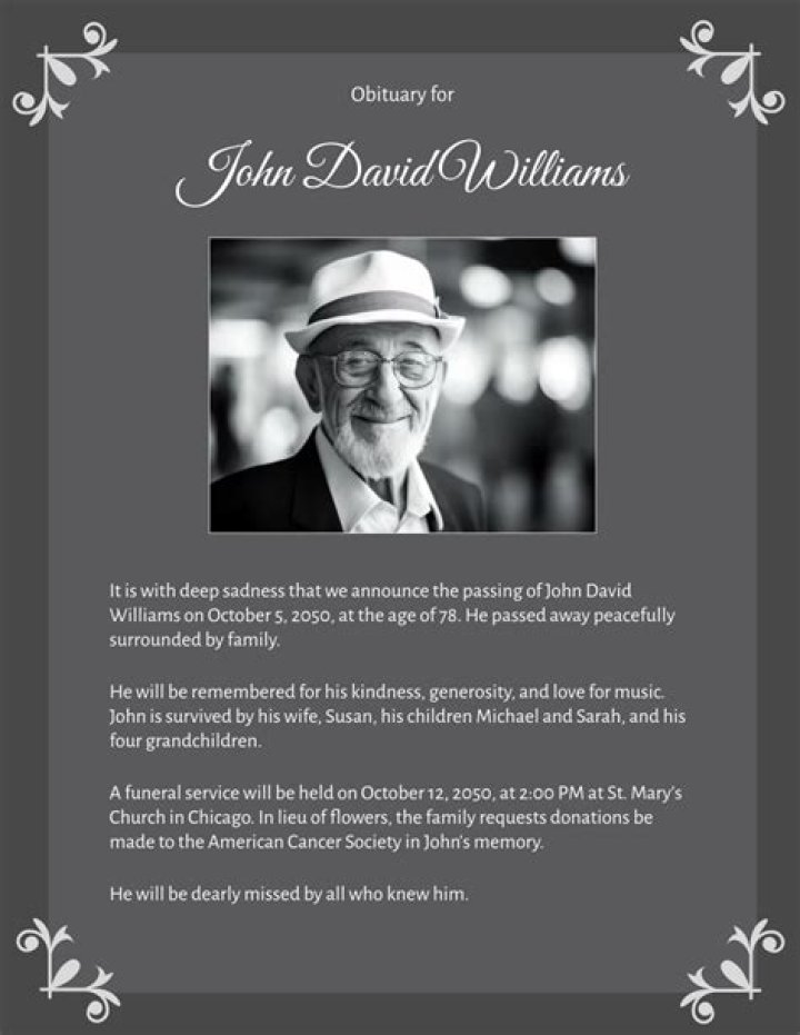 David Brandt Died in a Car Accident, Obituary, Funeral Arrangements