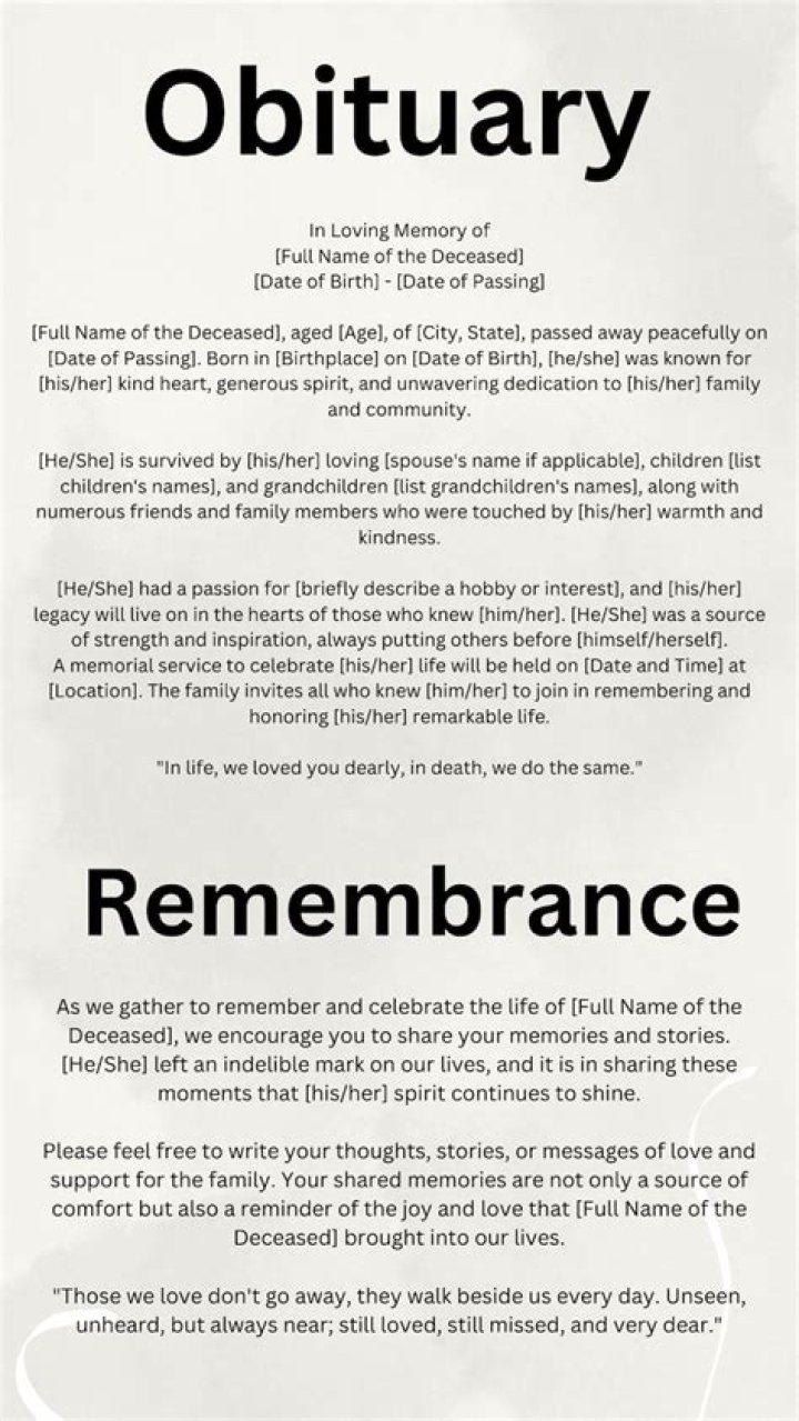 Obituary | Bobby East Funeral and Burial information