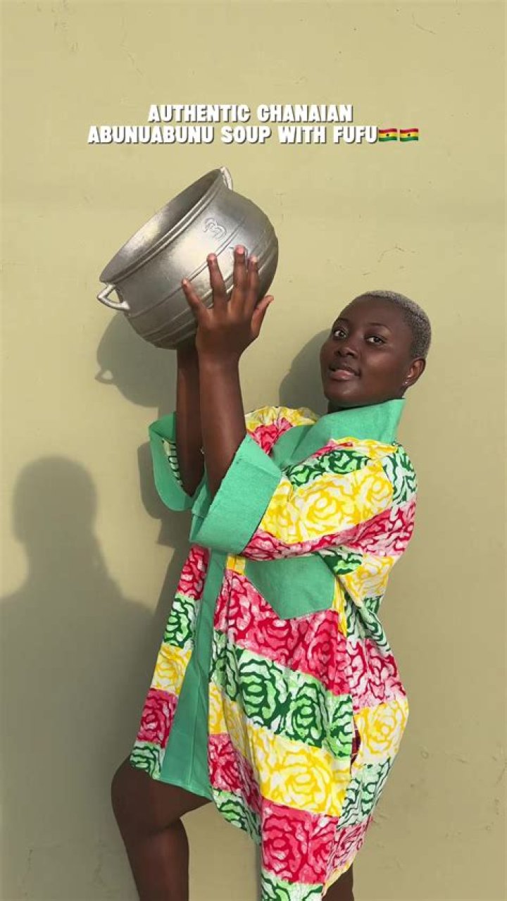 Watch: Yaw Dabo spotted enjoying Fufu and ”Akrantie” soup