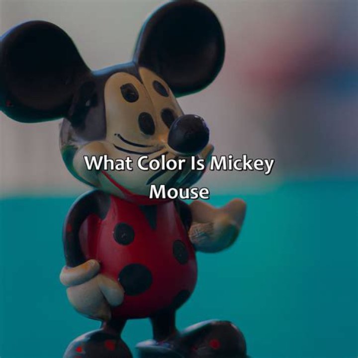 What color is Mickey Mouse? – Celebrity